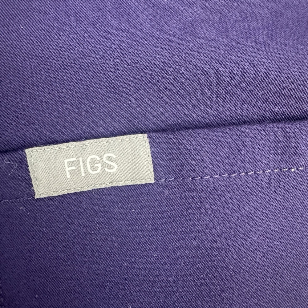 FIGS Technical Collection Catarina One-Pocket Scrub Top Women XXL Purple Jam - Picture 5 of 9